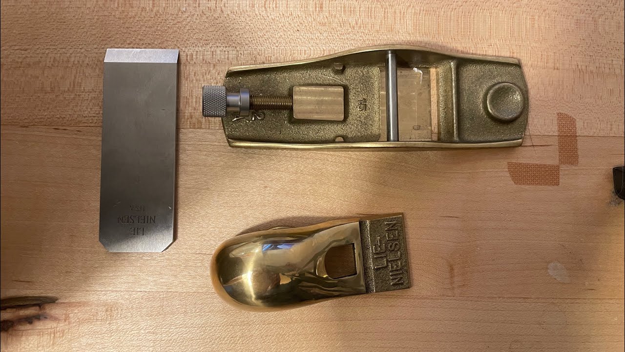 Lie Nielsen No.102 Bronze Low Angle Block Plane unboxing