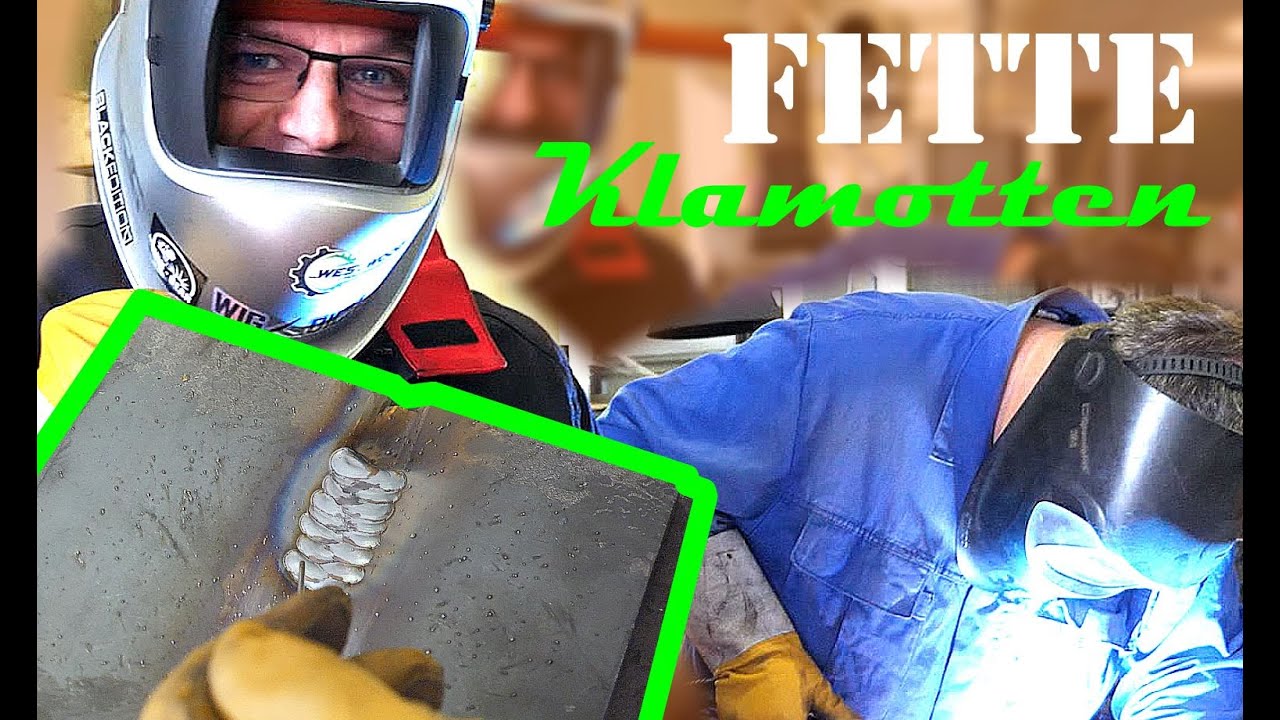 Dicke Bleche schweißen für absolute Beginner!  | Schweißfachmann erklärt
