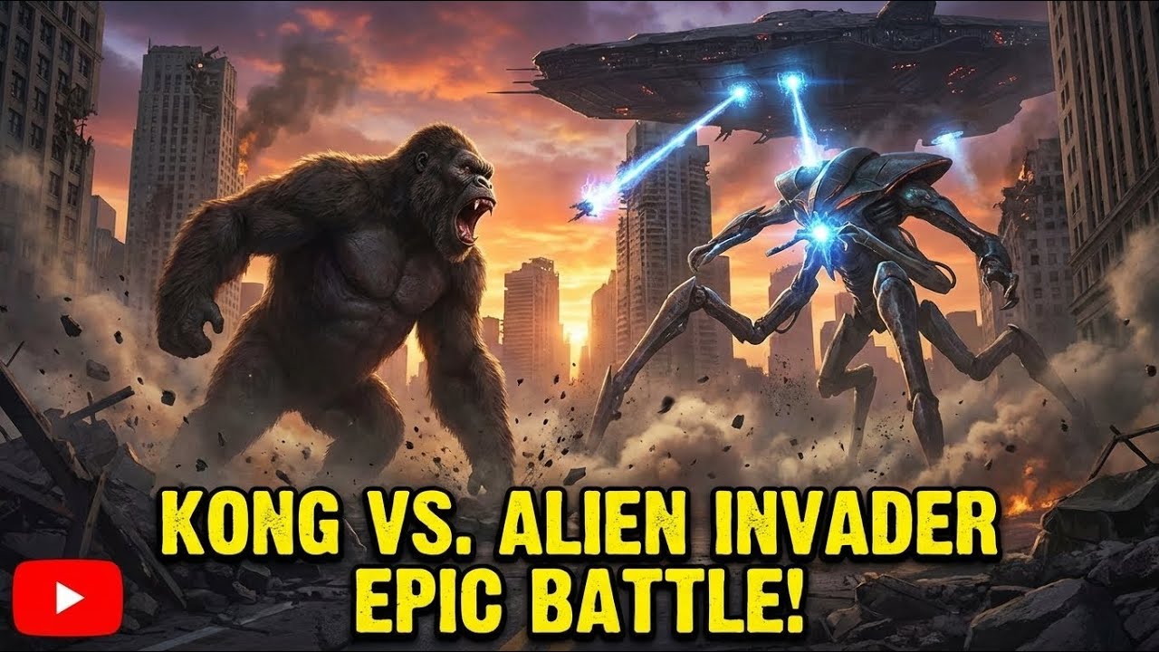 Kong vs  Alien Invader – Battle for Earth