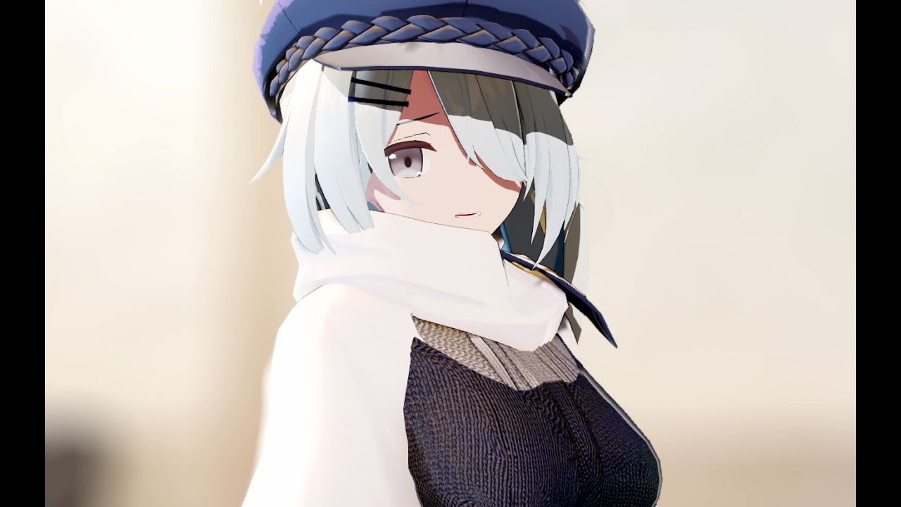 【Blue Archive MMD／4K／60FPS】Tsuchinaga Hiyori【ミュージックミュージック】