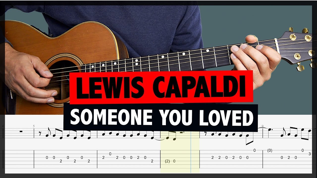 Someone You Loved - Lewis Capaldi // Guitar Cover + Tutorial (MELODY TUTORIAL)