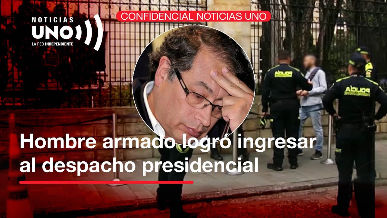 Un hombre con PlST0LA al cinto llegó hasta el despacho del presidente Petro. Confidencial