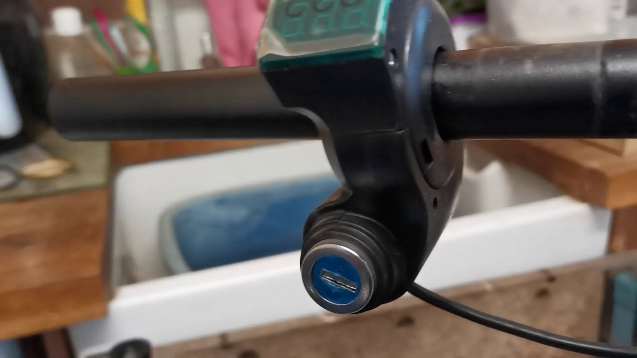 Kugoo G-Booster Faster way to replace key switch.