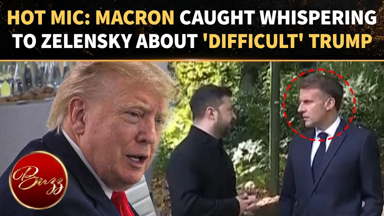 G7 SHOCK: Macron Slips-Up 'TENSE' Trump Meeting On Hot Mic At G7 Summit In Viral Zelensky Video
