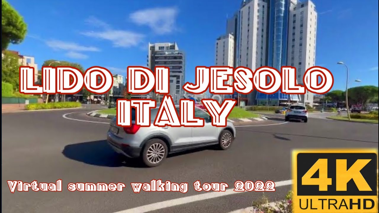 Lido di Jesolo walking tour, August 2022