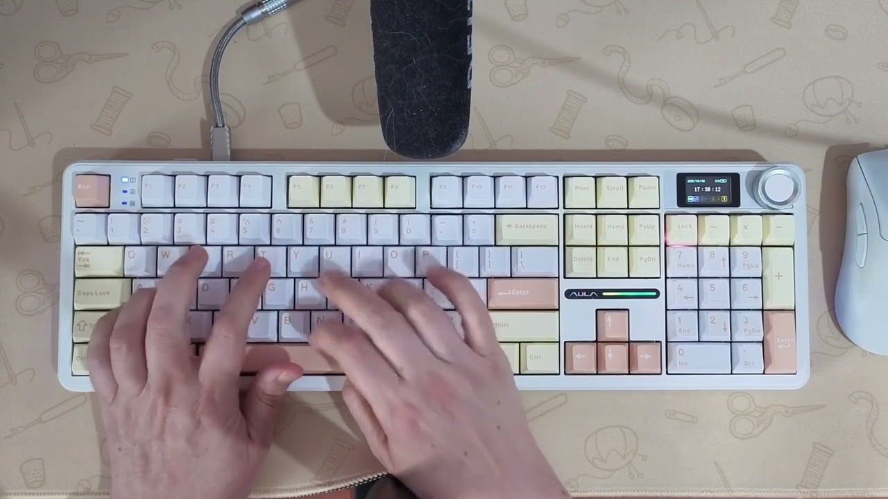 Aula F108 Pro Silent Switches Vs Stock