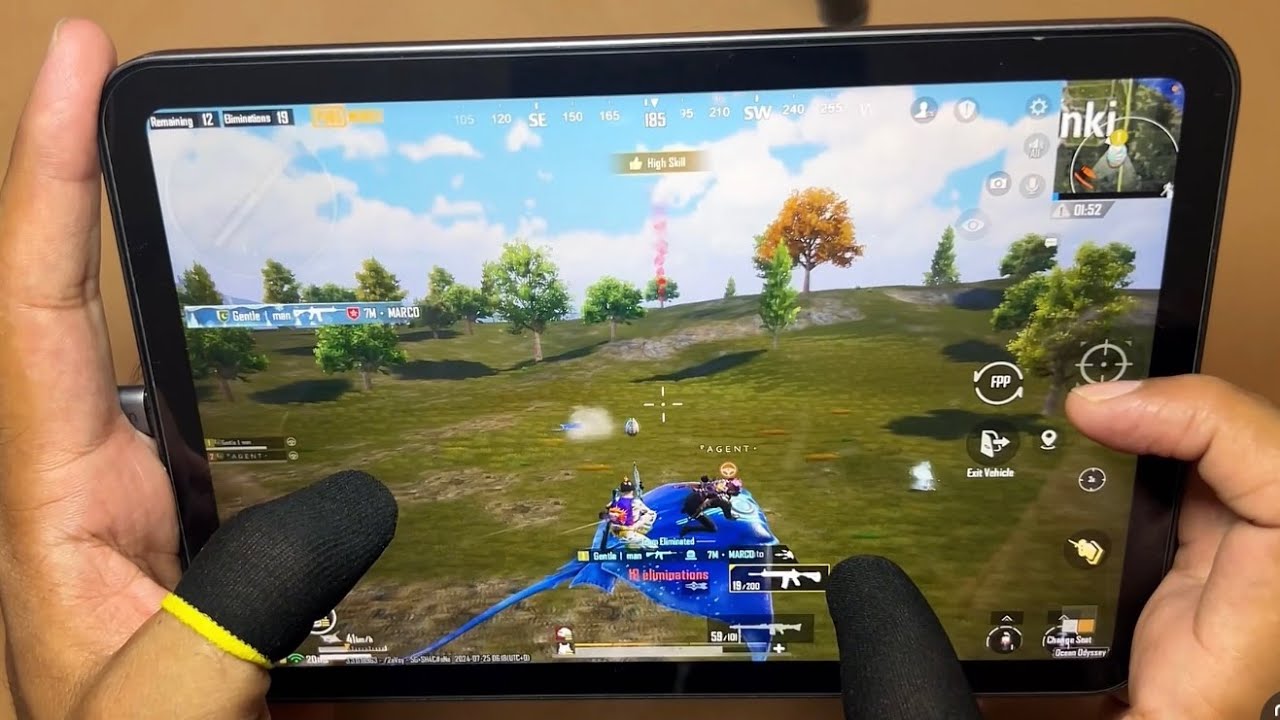 iPad Mini 6 Handcam PUBG Mobile 3.3  | HDR + Extreme 60 fps Graphics 🔥