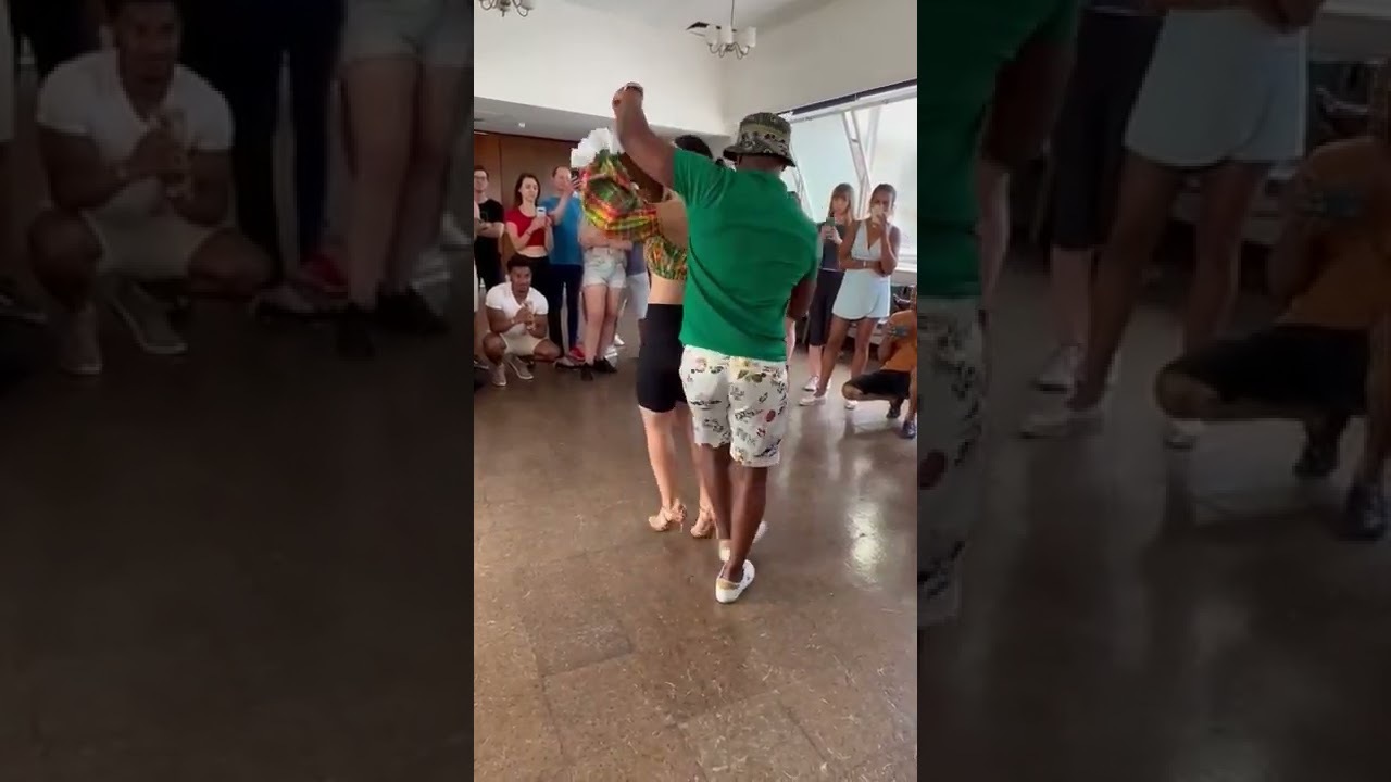 Rico Suave & Manon Batrel - Kizomba demo at Tropical Summer Festival Plymouth 2022.