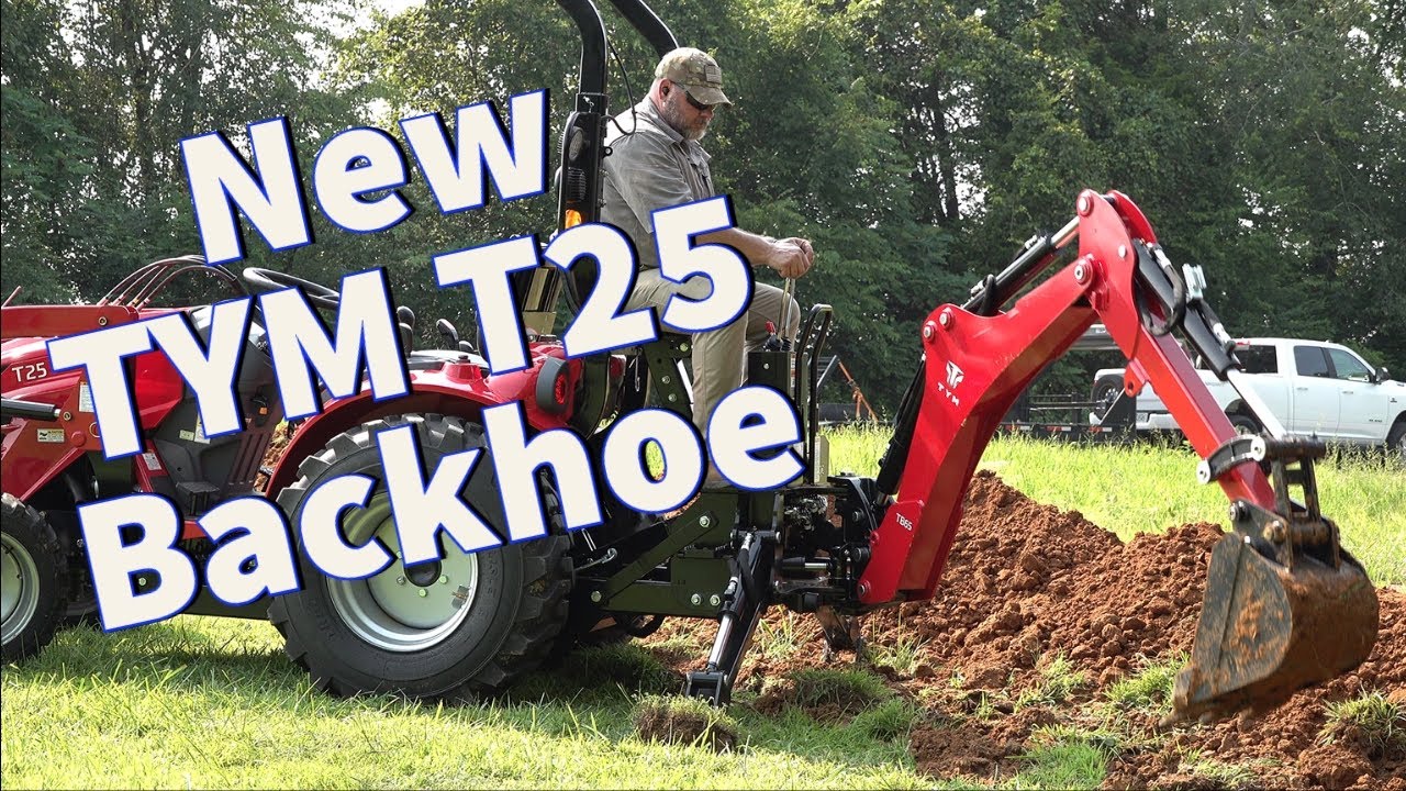 TYM Tractors T25 | TB65 Tractor Backhoe