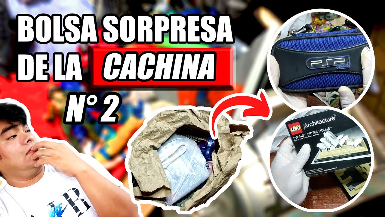 Abriendo una Bolsa Sorpresa de la CACHINA