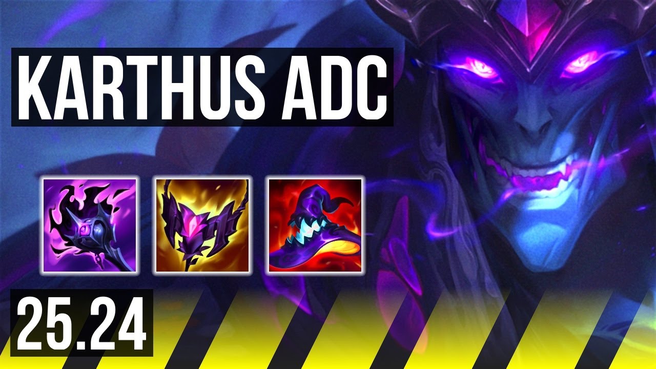 KARTHUS & Soraka vs DRAVEN & Senna (ADC) | 65K damage, 4k gold comeback | EUW Diamond | 25.24