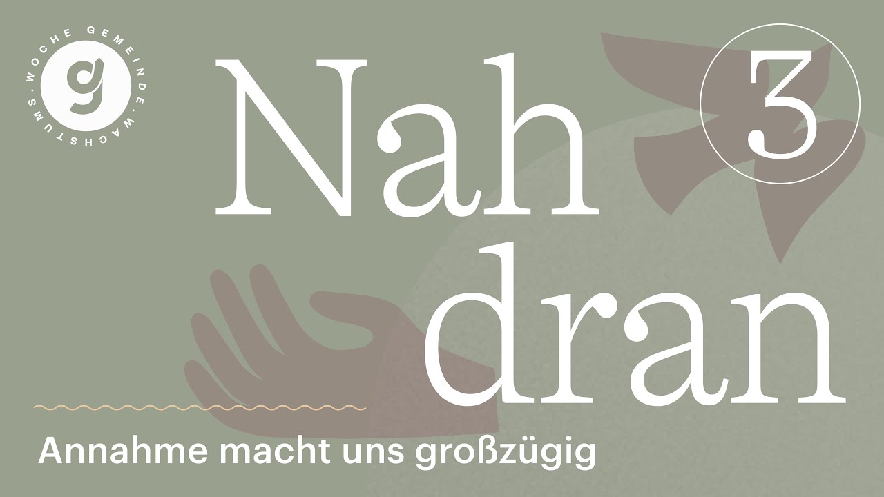 Themenabend „Annahme macht uns großzügig. - Zachäus“ - GEMEINDE.WACHSTUMS.WOCHE 2026