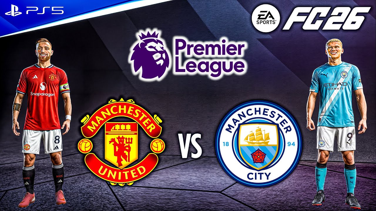 FC 26 - Manchester United vs. Manchester City Ft. Sesko, Cherki, | Premier League 25/26 | PS5 [4K60]