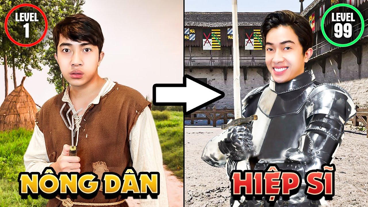 CrisDevilGamer từ nông dân thành hiệp sĩ trong Half Sword
