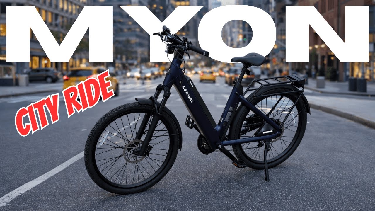 Segway Myon E-Bike City Ride | Smooth, Powerful, and Surprisingly Capable