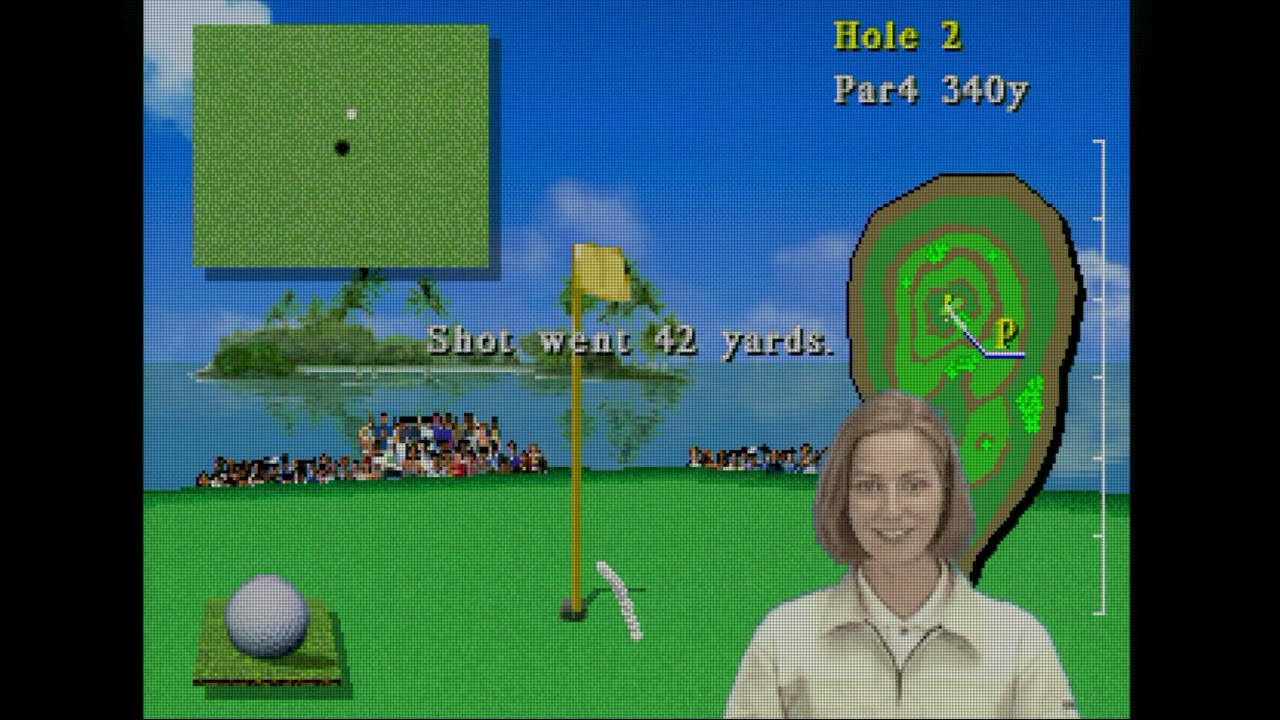 Valora Valley Golf - Sega Saturn - Gameplay