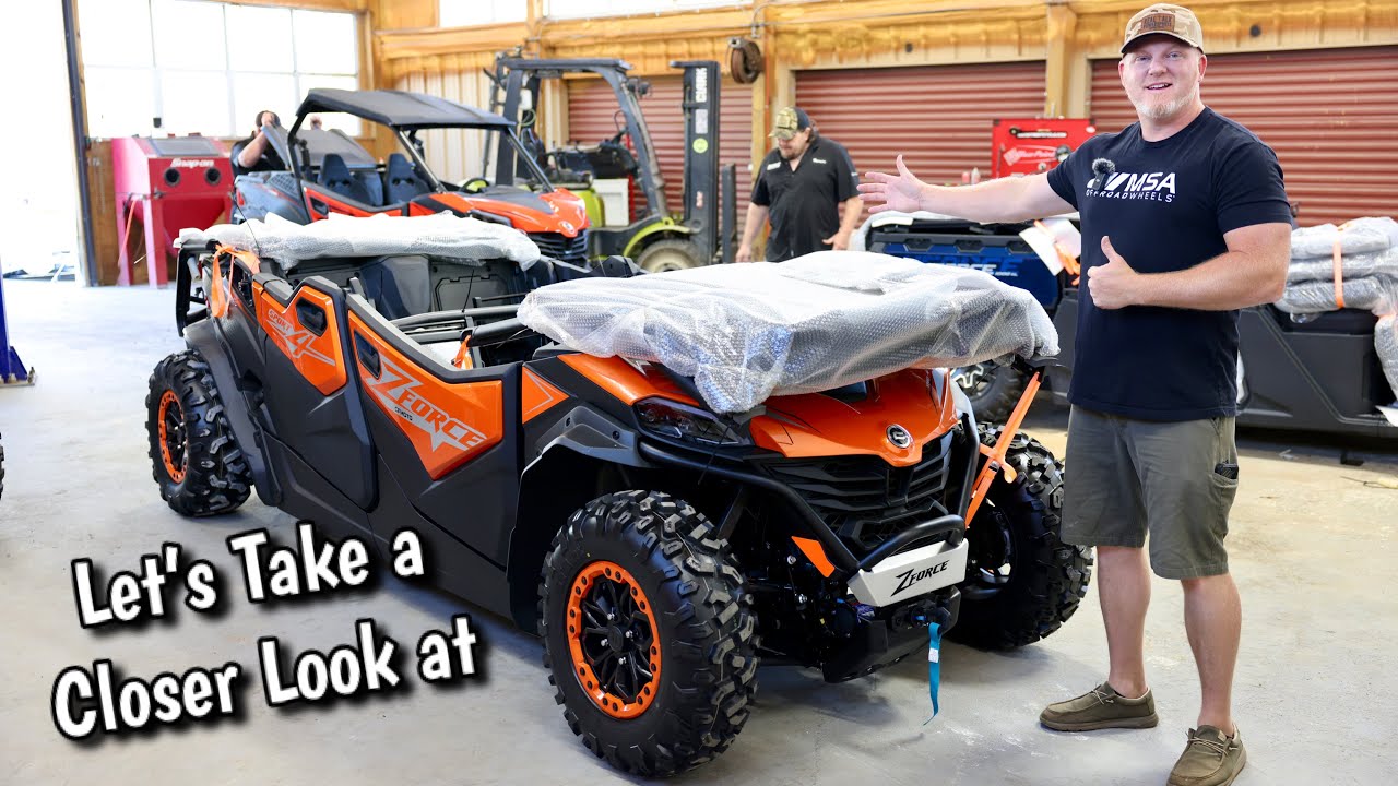 2024 CFMOTO ZFORCE Sport 4 Assembly & Overview | Features & Specs