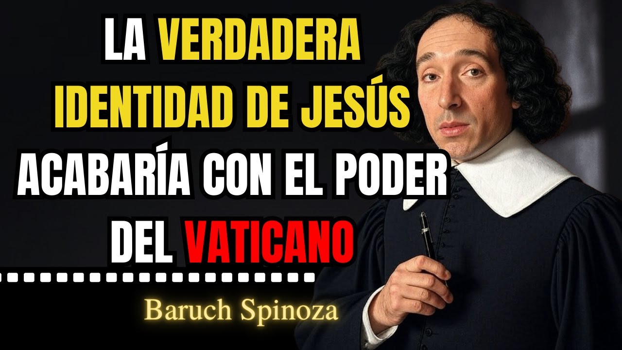 SPINOZA PROBÓ que JESÚS no era el HIJO de DIOS sino ALGO que DESTRUIRÍA a la IGLESIA
