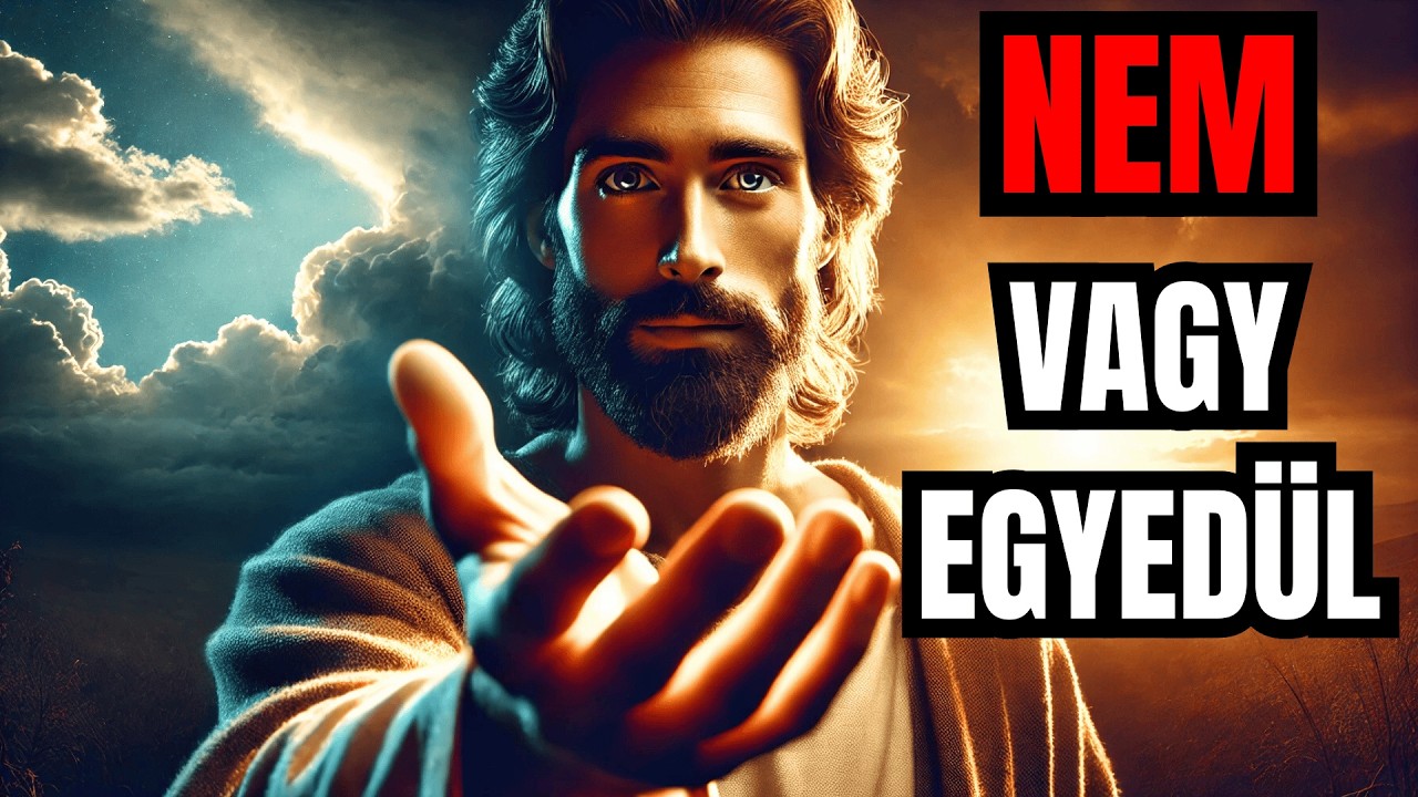 NEM VAGY EGYEDÜL – MÉG VELED VAGYOK | ISTENI ÜZENET