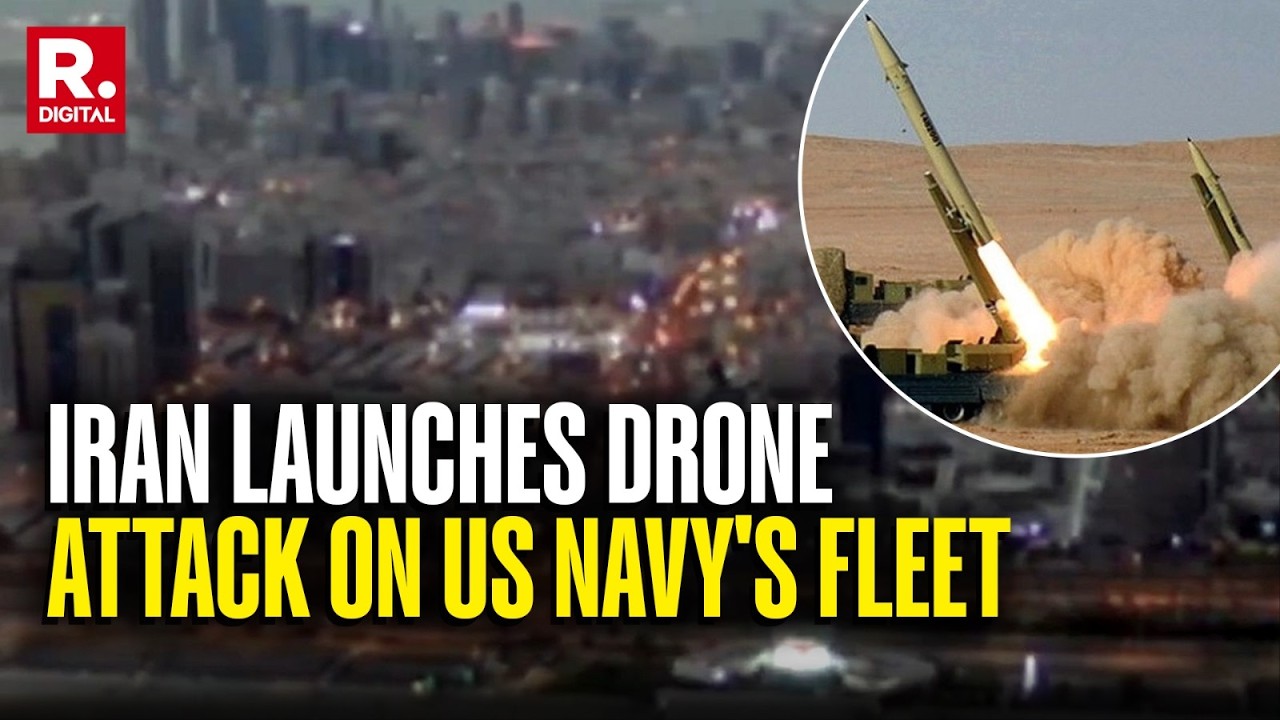 US-Iran War: IRGC Claims Retaliatory Drone Strike On US Navy's Fifth Fleet Stationed In Bahrain