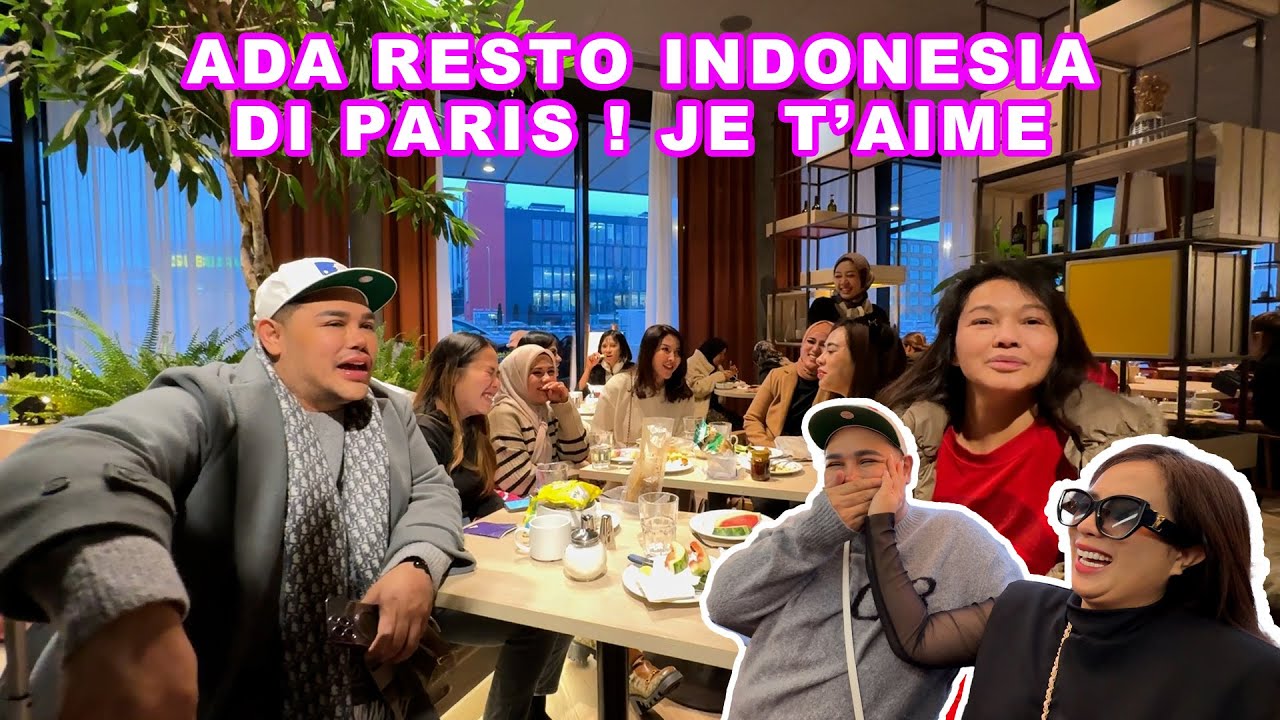 Ada resto Indonesia di Paris ! Je t'aime ❤️