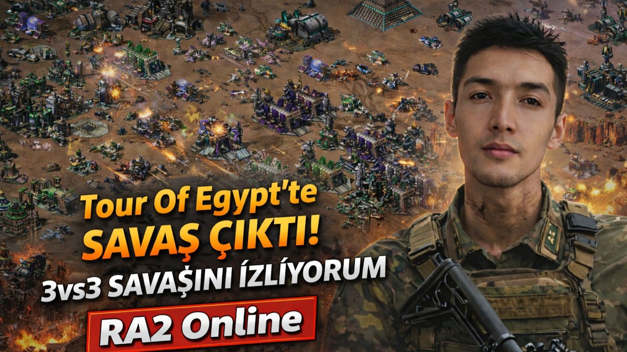 RA2 Online’da MERHAMET YOK! 3vs3 KÂBUSU!