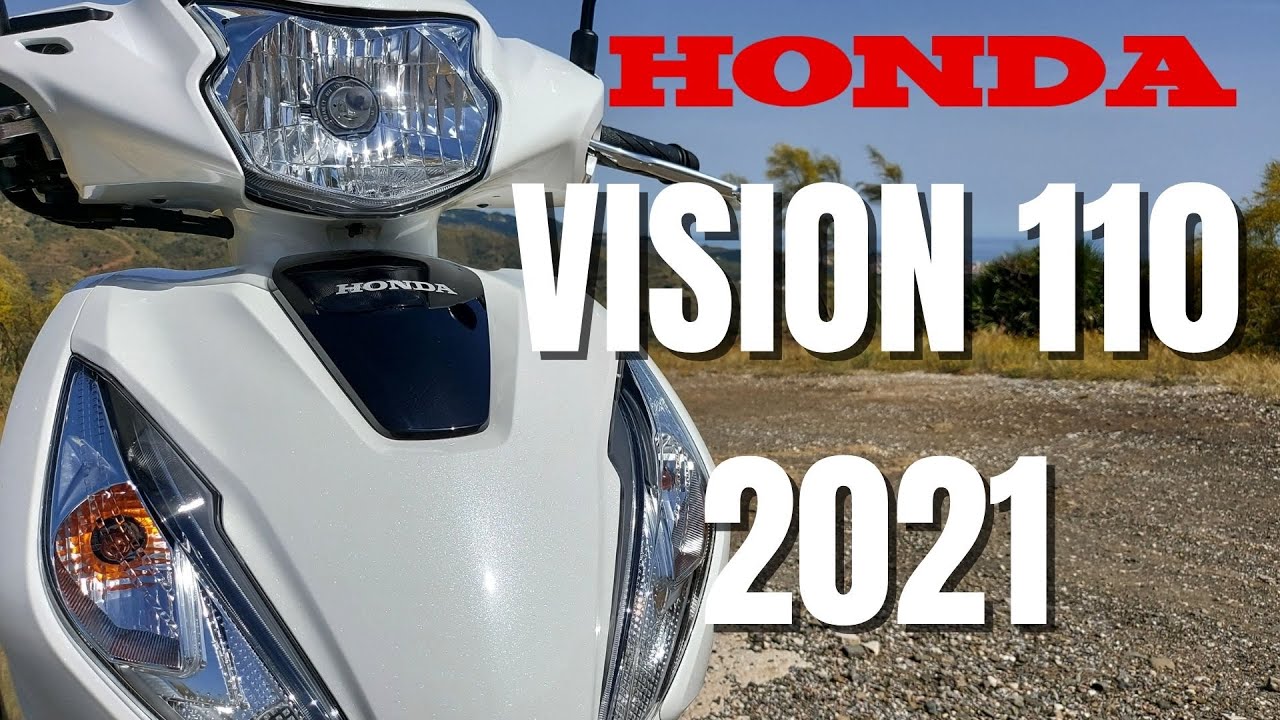 Honda Vision 110 (2021) | Probefahrt, Walkaround, Soundcheck, 0 auf 100 km/h (DEUTSCH) VLOG166