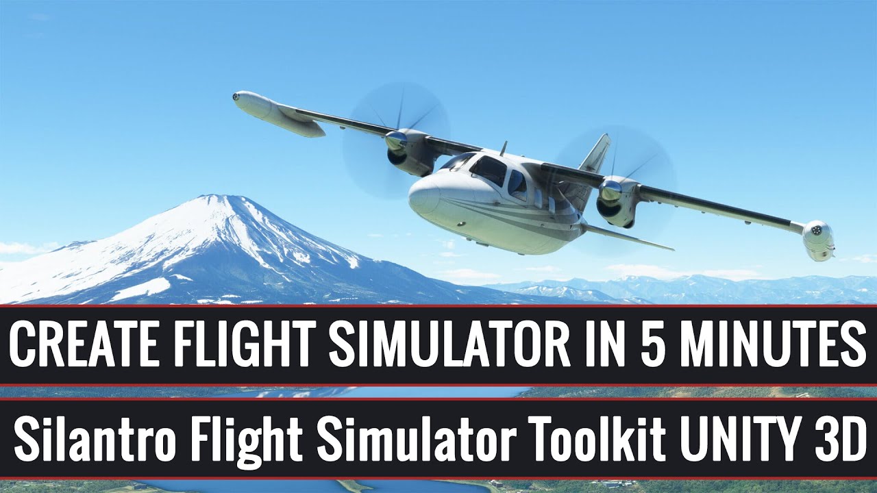 Create Flight Simulator Game In 5 Minutes With Silantro Flight Simulator Toolkit Unity