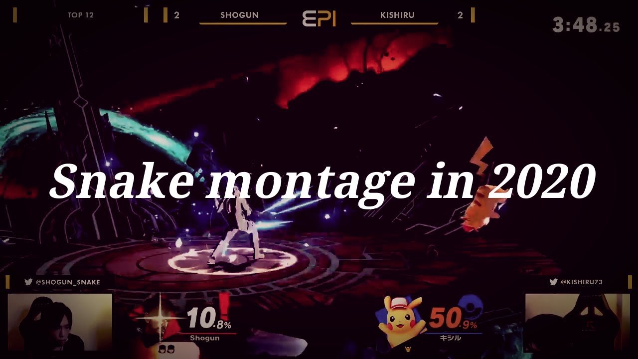 【スネーク好プレイ集】2021年もShogun Snakeをよろしくお願いします【スマブラSP】