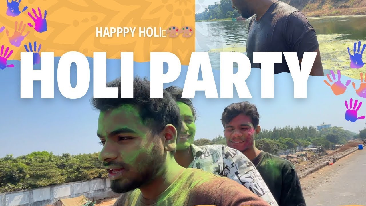 Holi Special Vlog | दोस्तों के साथ पाशी River में धमाल 😄💦🔥 #Holi #MayurGavliVlog