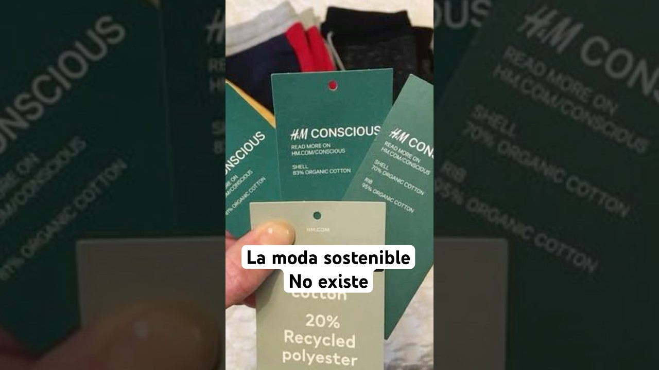 Moda sostenible ❌ moda responsable ✅ #moda #consumoresponsable