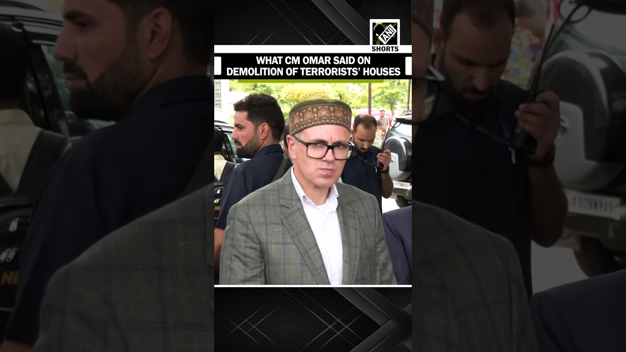 J&K CM Omar Abdullah reacts on demolition of homes of terrorists under anti-terror crackdown