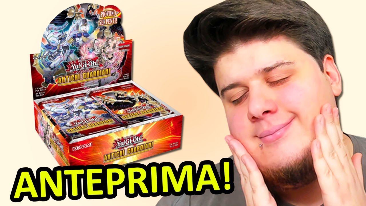 IL NUOVO BOX in ANTEPRIMA! APRO 24 BUSTINE Yu-Gi-Oh! Antichi Guardiani