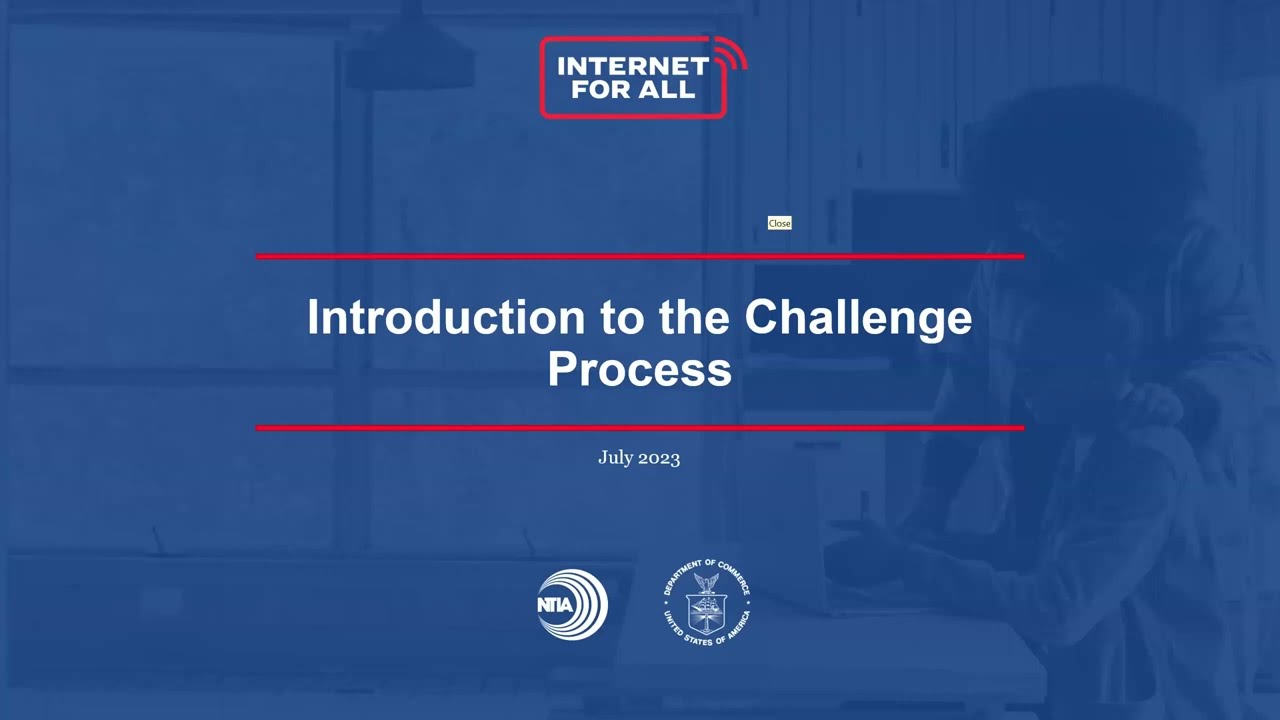 Internet For All Webinar Series: Introduction to the BEAD Challenge Process