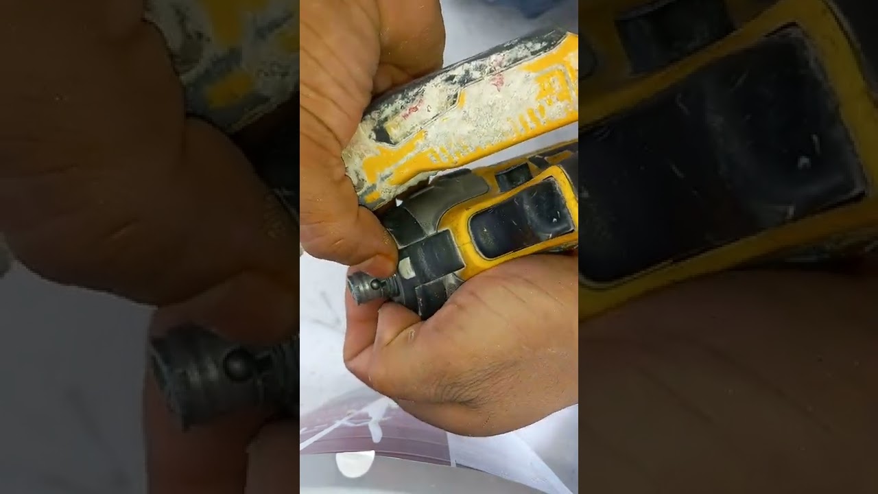 como reparar un taladro de impacto dewalt