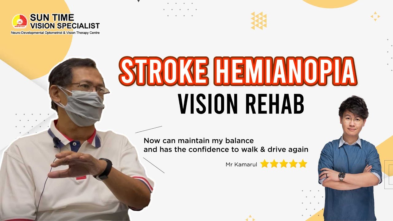✨Stroke Hemianopia vision rehab✨