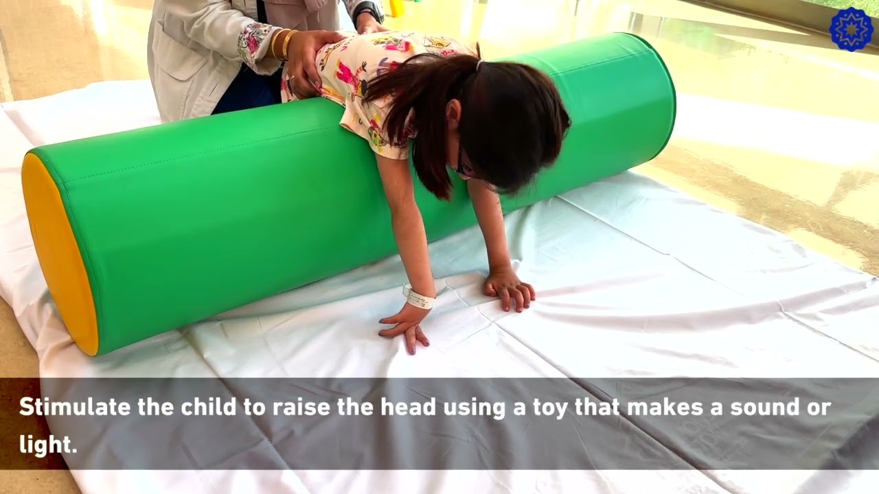 Head control exercise | تمارين التحكم بالرأس