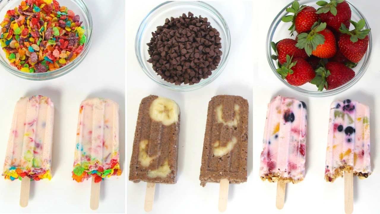 PALETAS DE HIELO PARA DESAYUNAR | KARLA CELIS