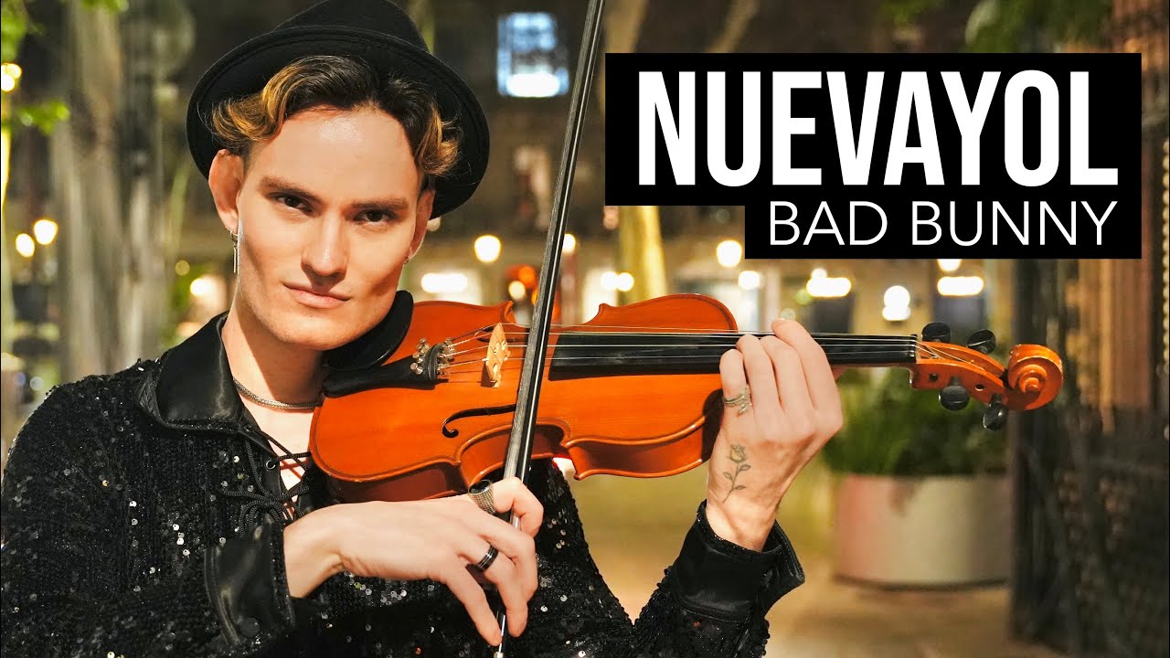 NUEVAYoL - Bad Bunny - Violin Cover, Instrumental Version by Caio Ferraz