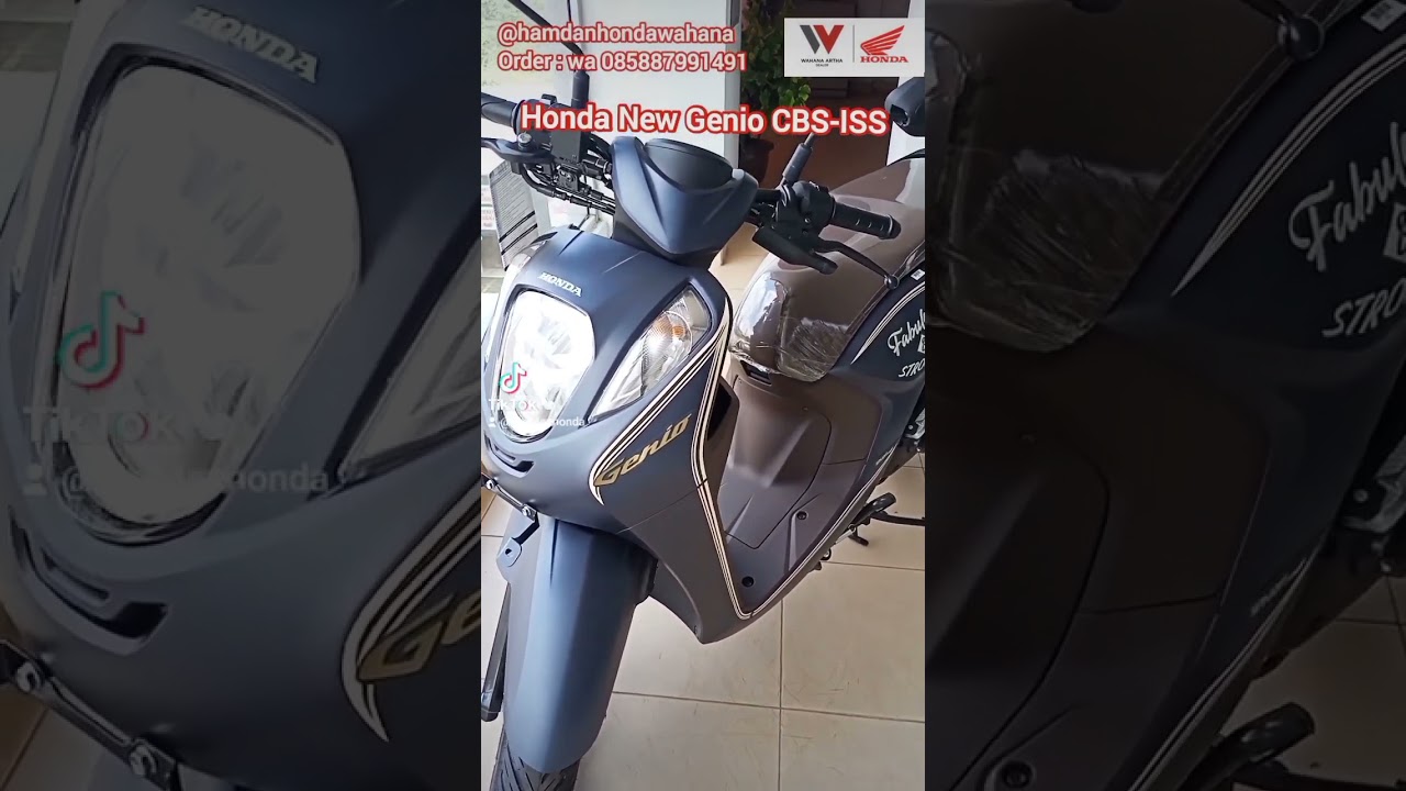 Honda New Genio CBS - ISS