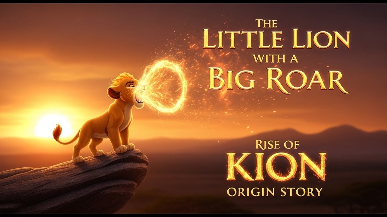 The Little Lion with a Big Roar 🦁🔥 | Rise of Kion Origin Story