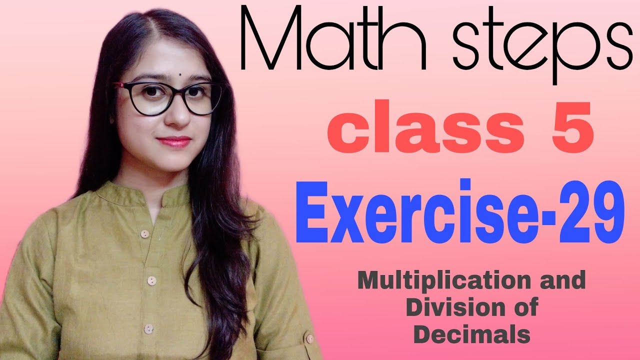Math Steps 5 Exercise 29 (Q.1-Q.5)