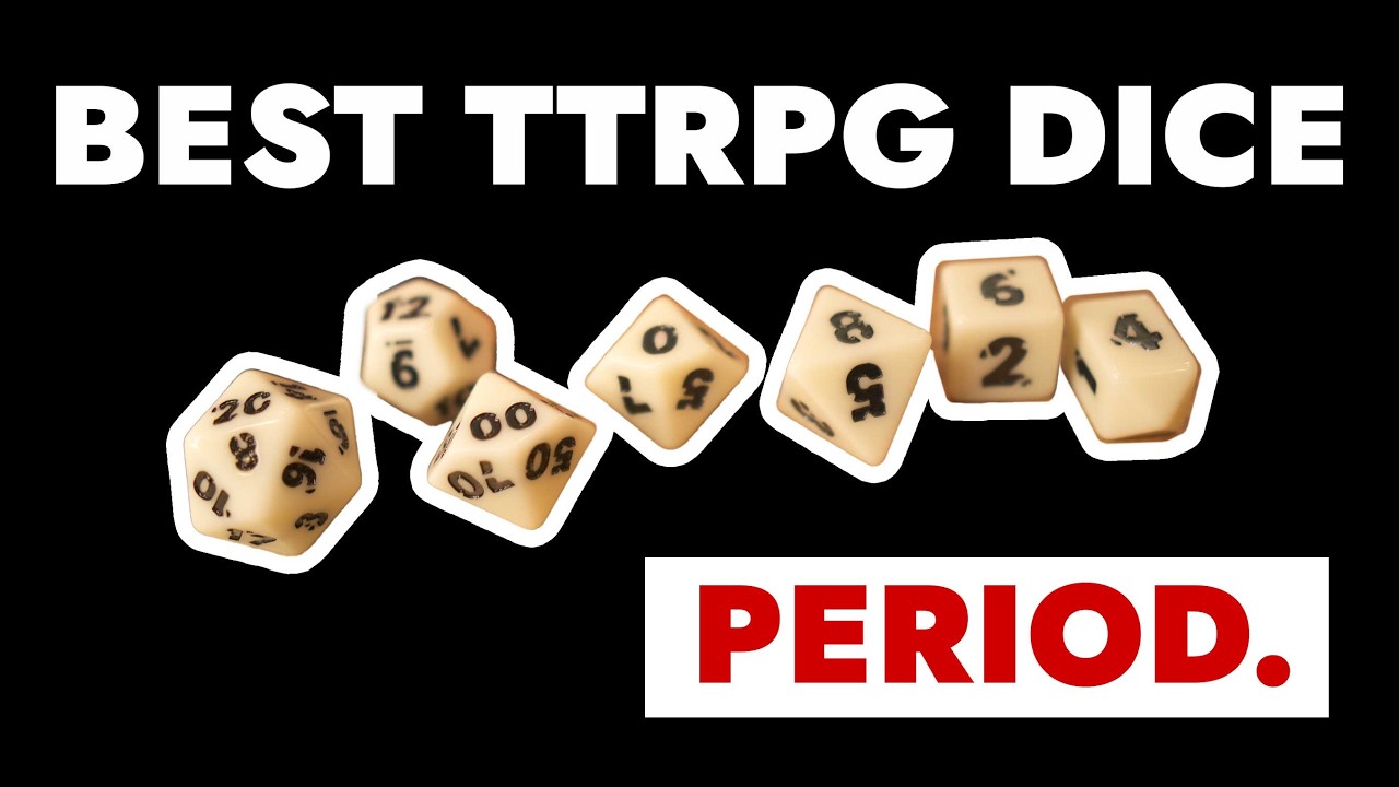 These Are Awesome Dice For TTRPGs.