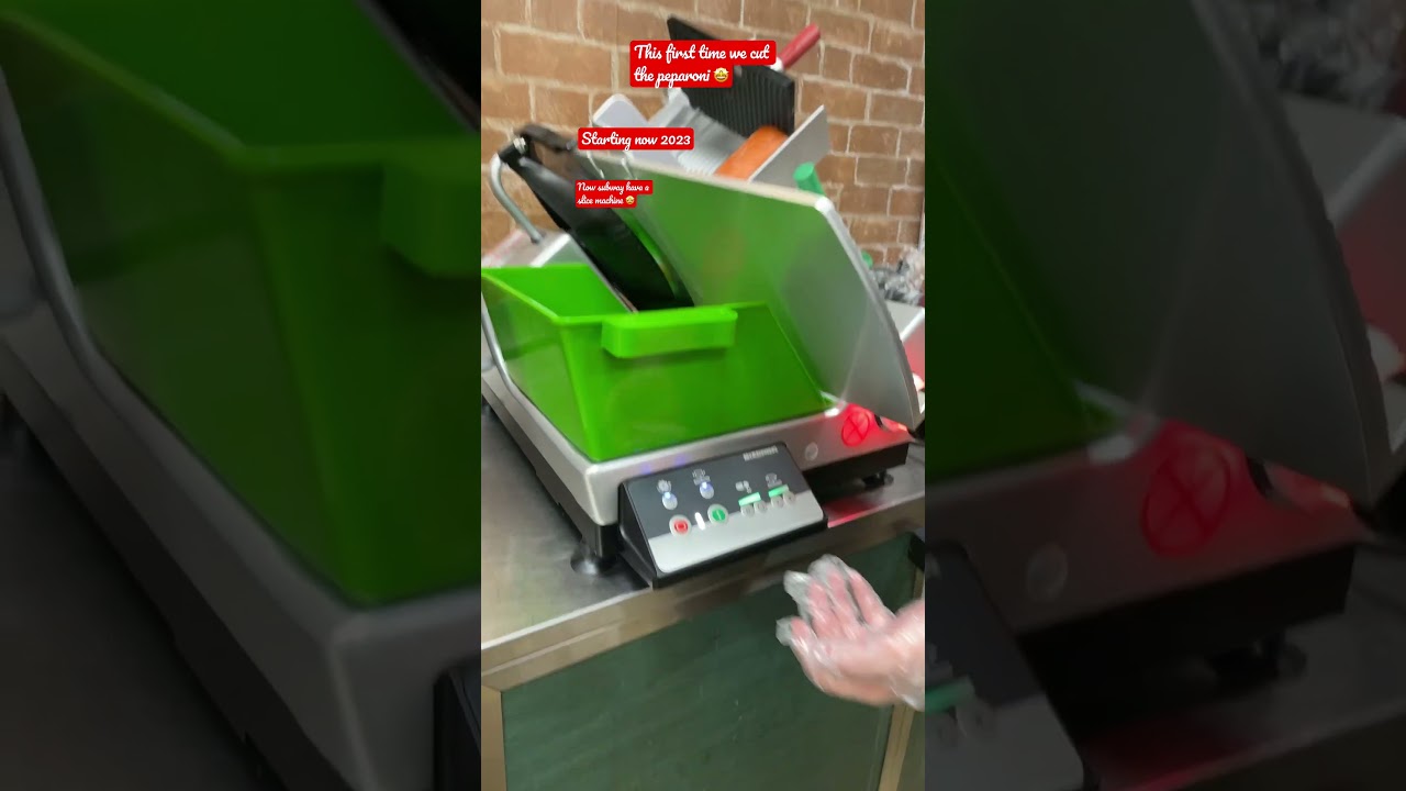 #subway  #new  #slicer  #machine  #starting  #now  #2023  🤩
