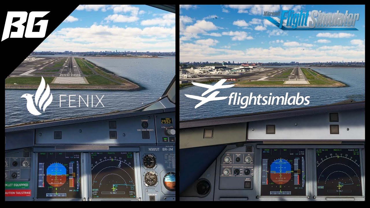 The Ultimate Fenix VS FSLabs A321 Side by Side Comparison