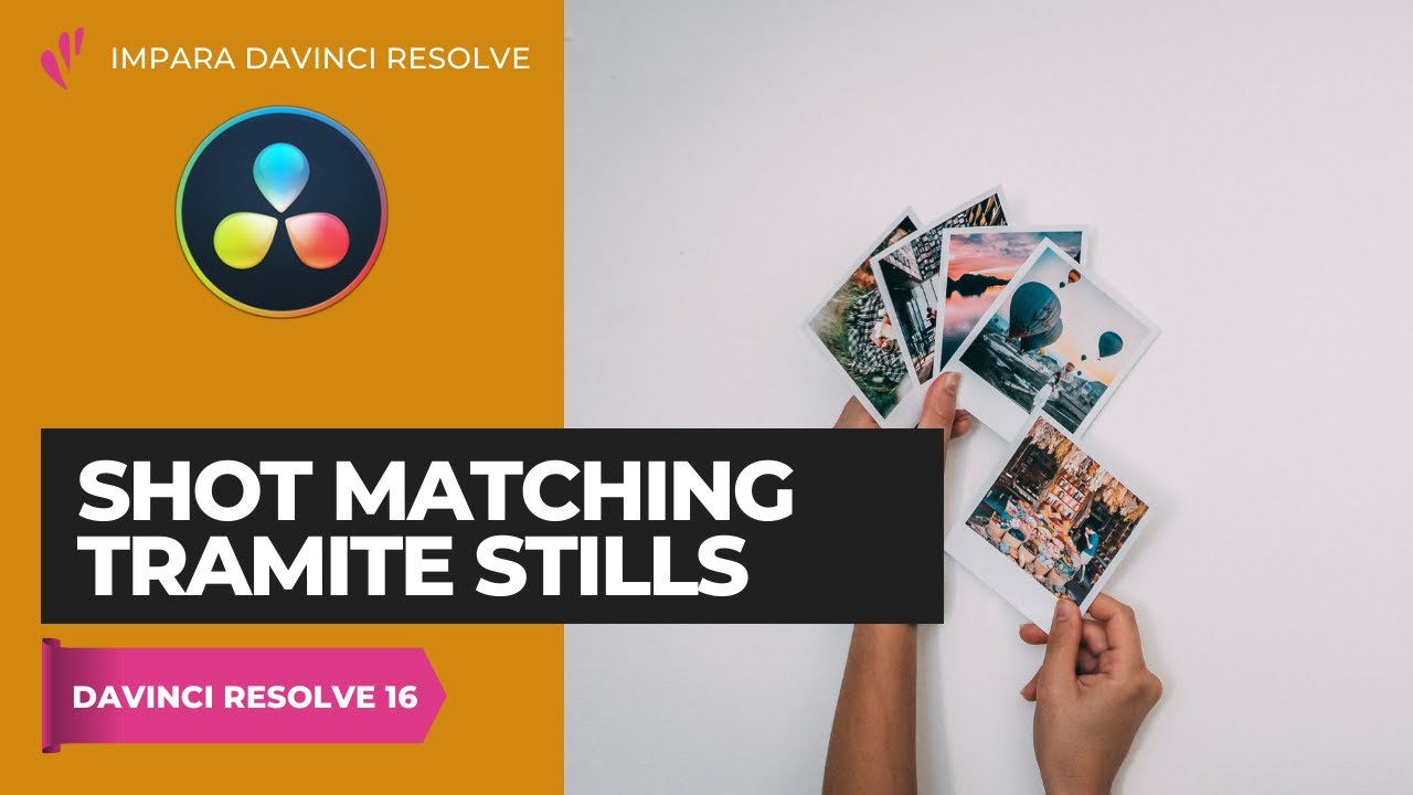 Shot Matching tramite Stills | Color | Davinci Resolve ITA