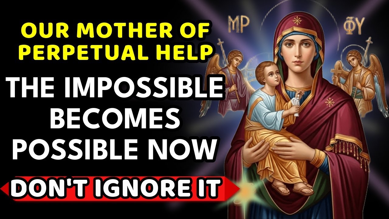 💙 Powerful Prayer to Our Mother of Perpetual Help 🙏 Protects from All Evil & Danger