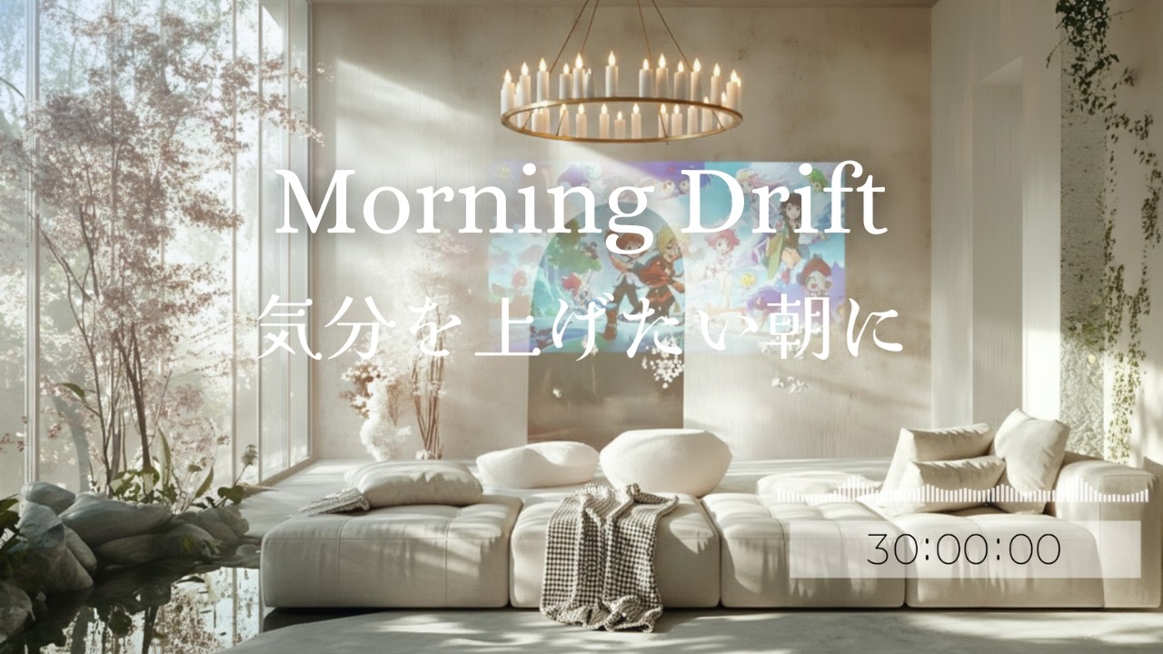 今日を軽くはじめる、朝のビーチカフェLo-fi｜明るい30分BGM