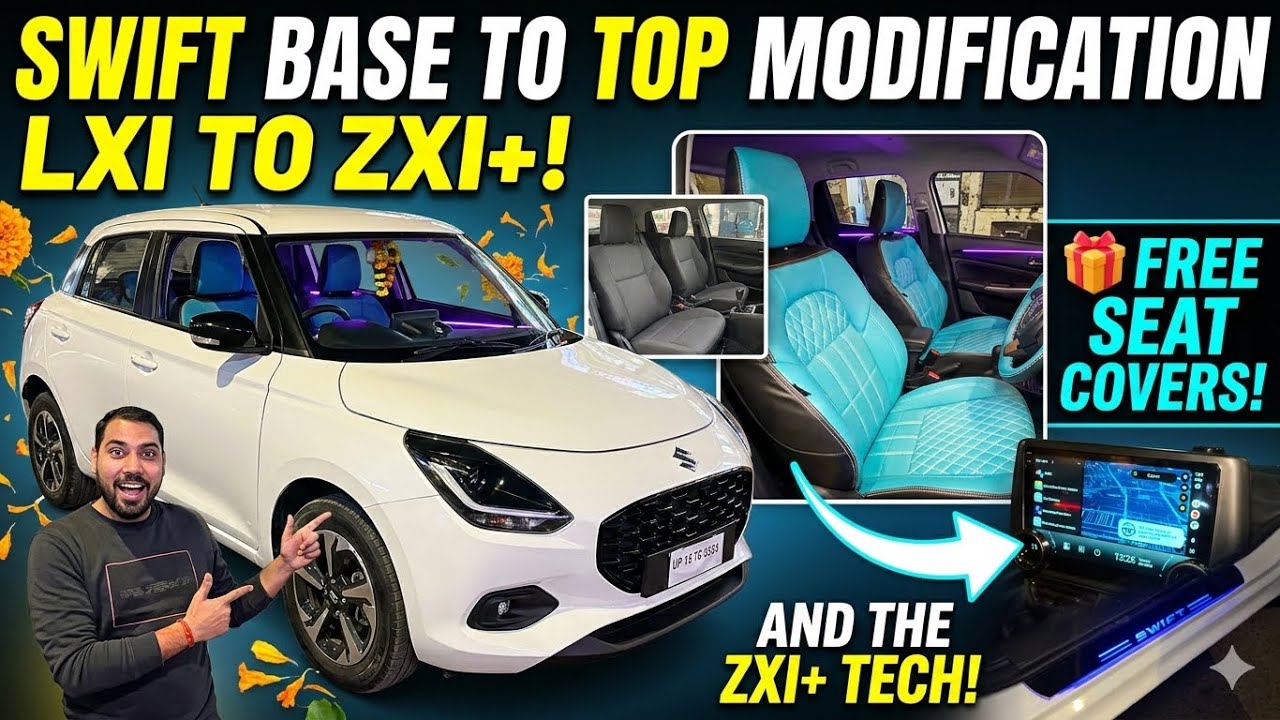 Swift Base To Top ✅ Swift Lxi To Zxi 2026 ✅ Swift Modified 2026 ✅ 2026 Swift Modification #suzuki 
