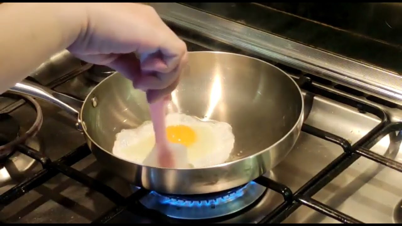 Review & unboxing Stainless Steel frying Pan ... buat yang lagi nyari alat masak  boleh beli ini